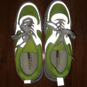 Reflective sneakers